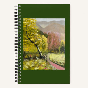 Green forest notebook
