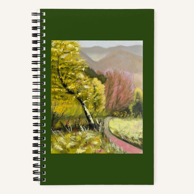 Green forest  notebook (Front)