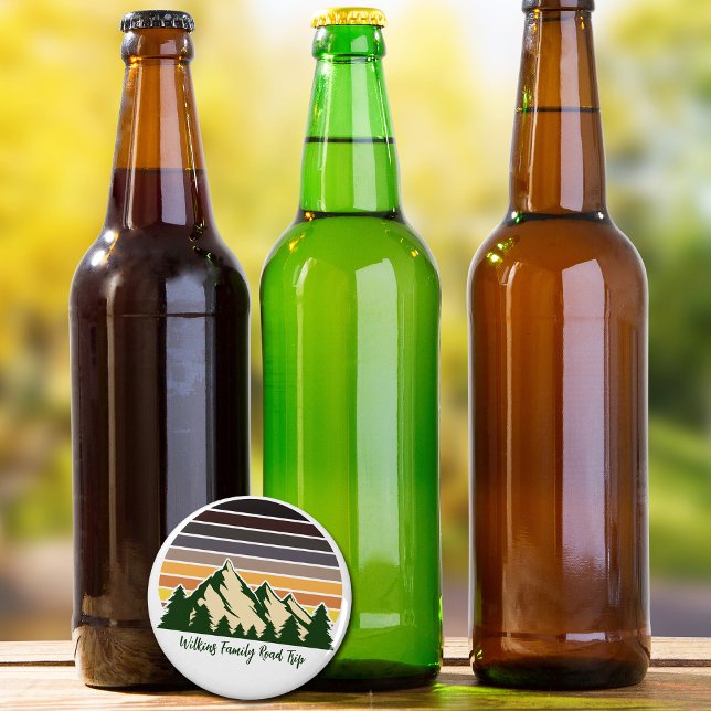 Green Forest Road Trip Cool Customisable Bottle Opener (Creator Uploaded)