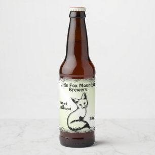 Green Fox Beer Label