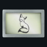Green Fox   Belt Buckle<br><div class="desc">Cute little fox</div>
