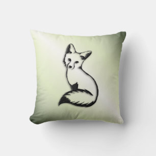 Green Fox Cushion