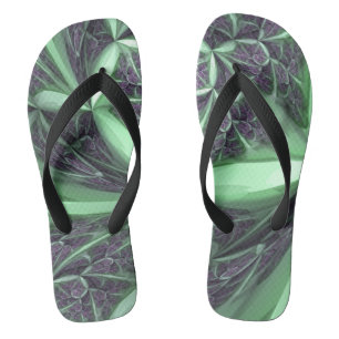 Green Fractal Thongs