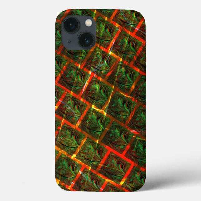 'Green framed eyes', scratches or red grating. Case-Mate iPhone Case (Back)