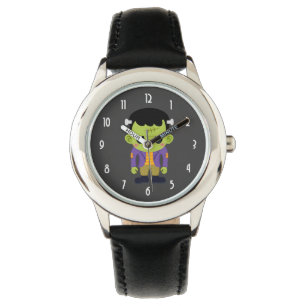 Green Frankenstein Monster Halloween Watch