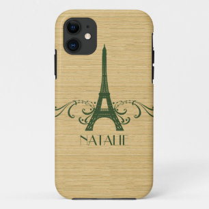 Green French Flourish BT iPhone 5 Case