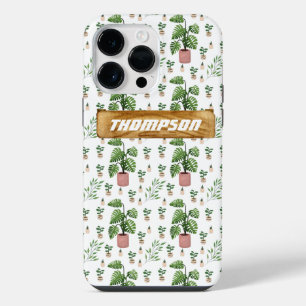 Green fresh Plant Lovers iPhone 14 Pro Max Case