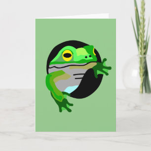 Green Frog   Card