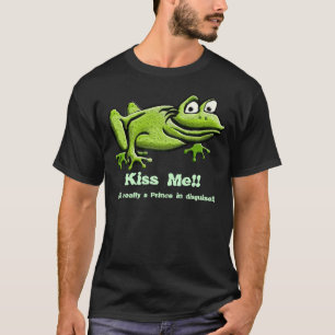 Green Frog Cartoon T-Shirt