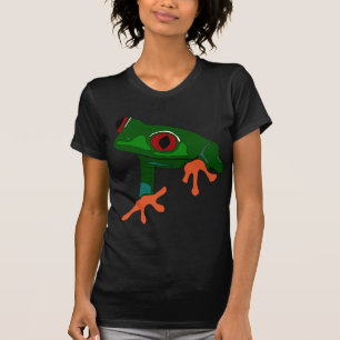 Green Frog Cartoon T-Shirt