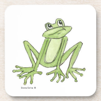 Green Frog Coasters