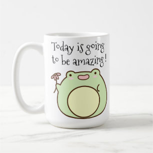 Green Frog Coffee Mug