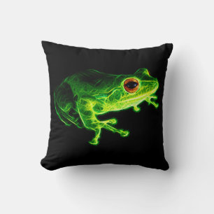 Green Frog Cushion