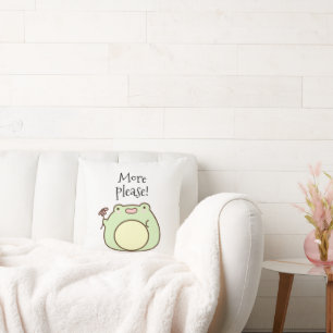 Green Frog Cushion