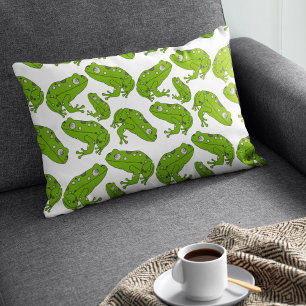Green Frog Decorative Cushion