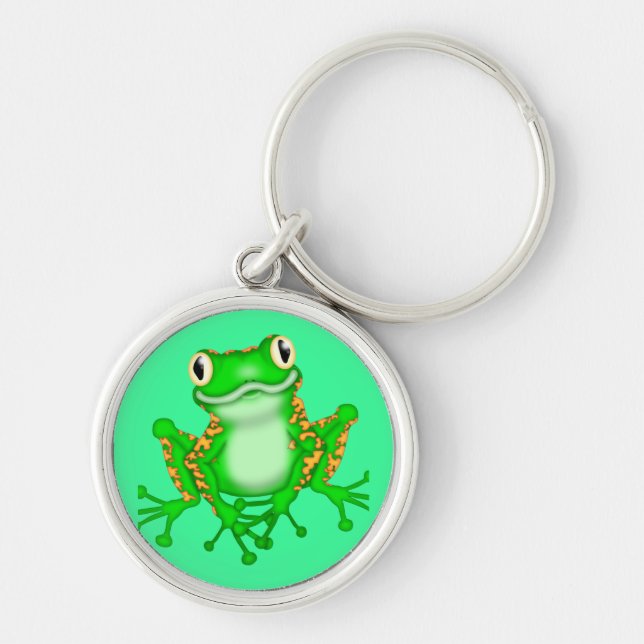 Green Frog Key Ring (Front)
