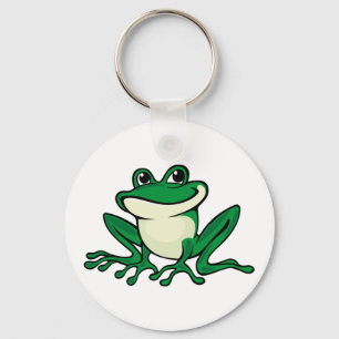 Green Frog Key Ring