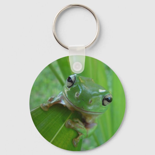 green frog keychain (Front)