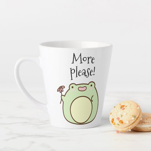Green Frog Latte Mug (In Situ)