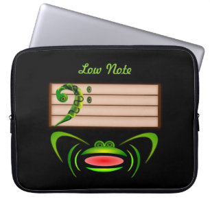 Green Frog Low Note Laptop Sleeve