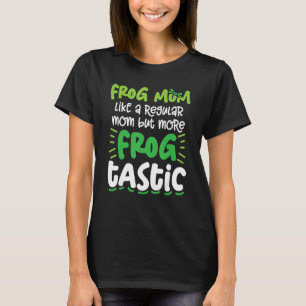 Green Frog Mum and Cute Frog T-Shirt