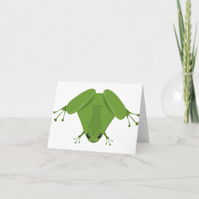 Green Frog Note Cards (Creator Uploaded)