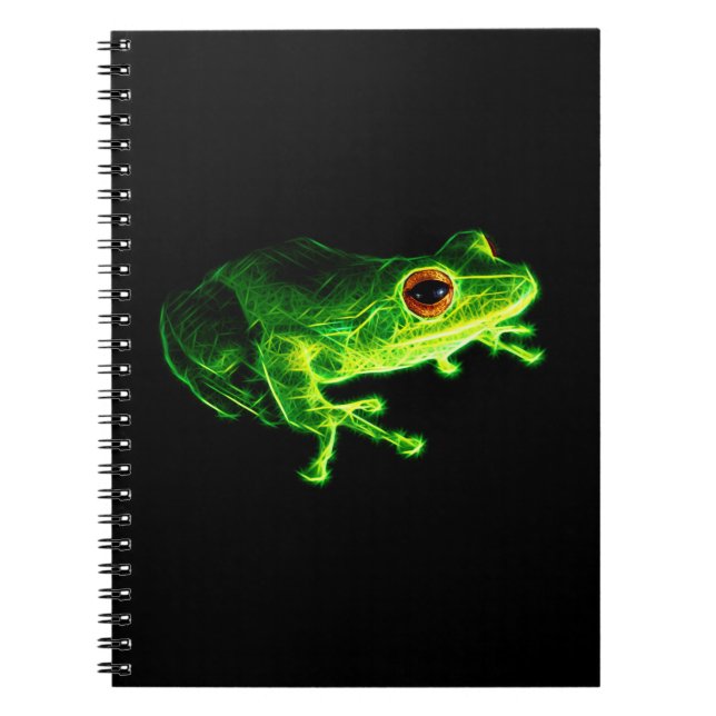 Green Frog Notebook (Front)