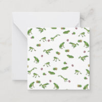 Green Frog Pattern