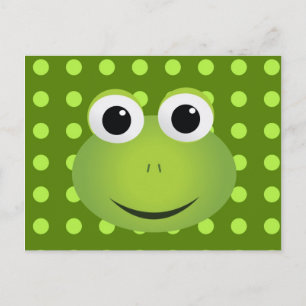 Green Frog Postcard