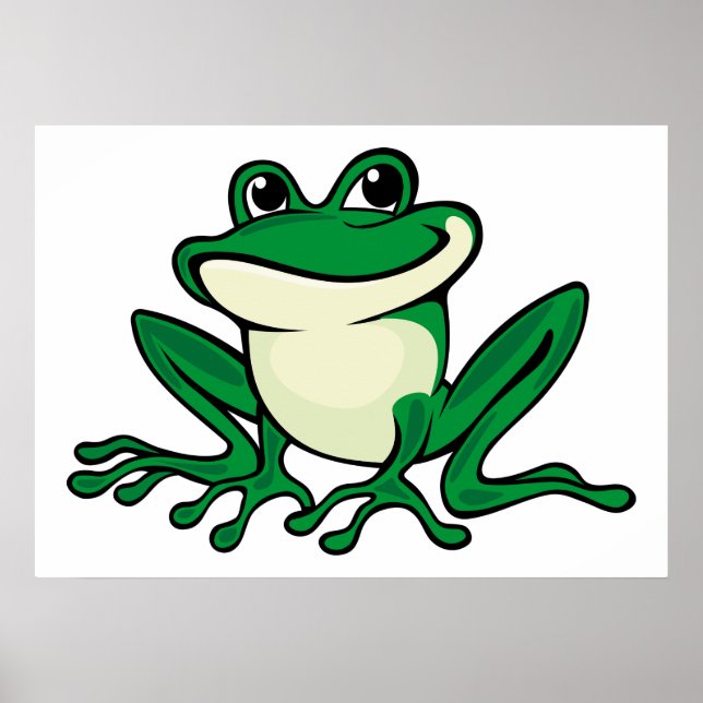 Green Frog Poster (Front)