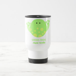Green Frog Sapo Verde Travel Mug