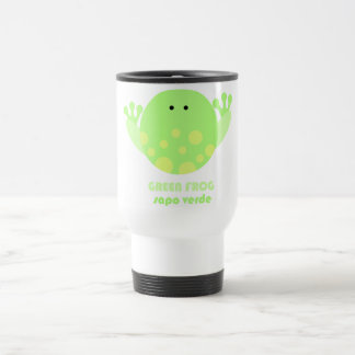 Green Frog Sapo Verde Travel Mug