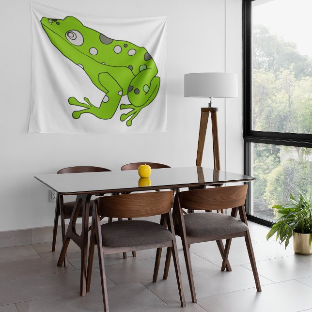 Green Frog Tapestry (Creator Uploaded)
