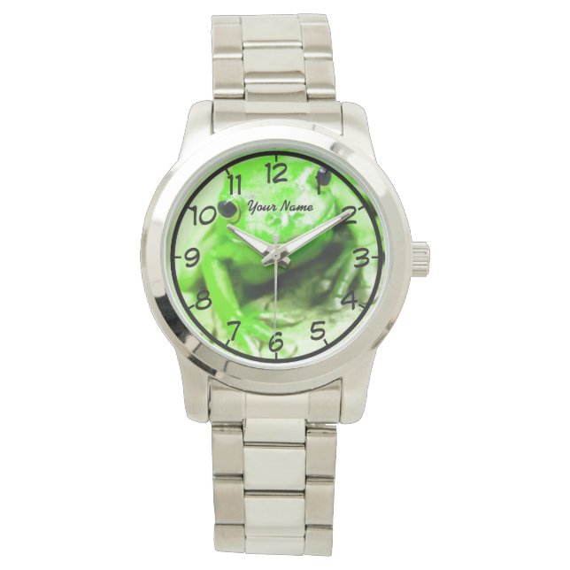 green frog watch (Front)