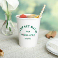 Green Game Set Match Crest Tennis Tournament