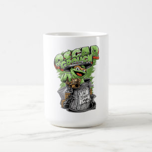 Green Garbage Monster Coffee Mug