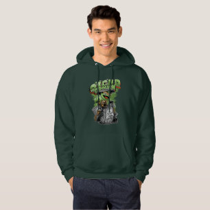 Green Garbage Monster Hoodie