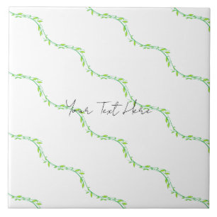 Green Garden Ceramic Tile