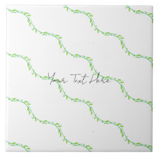 Green Garden Ceramic Tile