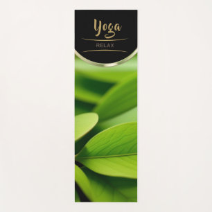 Green Garden Leaf - Yoga Mat