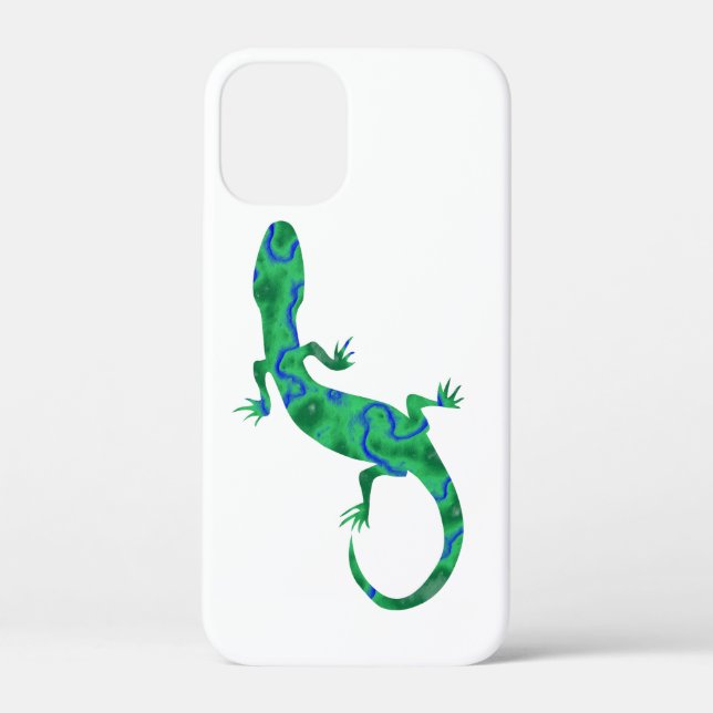 Green Gecko Case-Mate iPhone Case (Back)