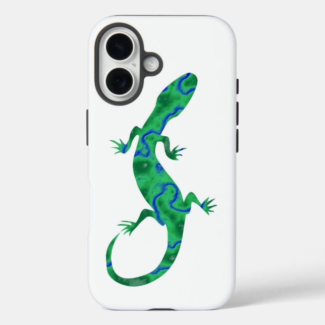 Green Gecko Case-Mate iPhone Case (Back)