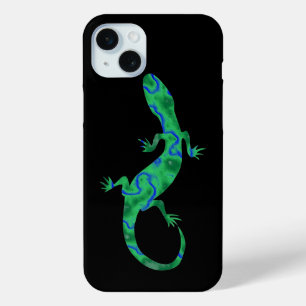 Green Gecko iPhone 15 Mini Case