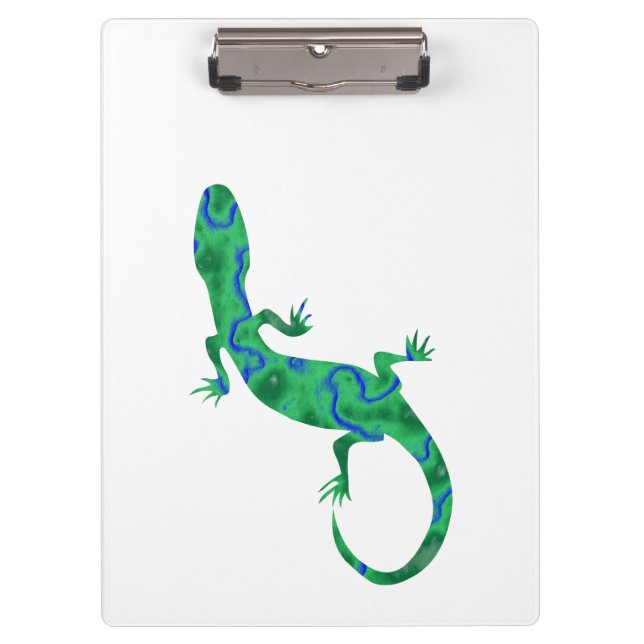 Green Gecko Clipboard (Front)