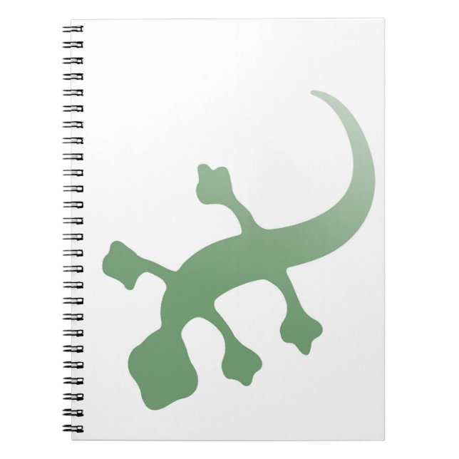 Green Gecko Notebook (Front)