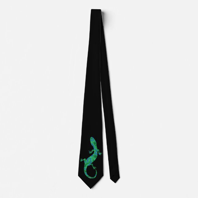 Green Gecko Tie (Front)
