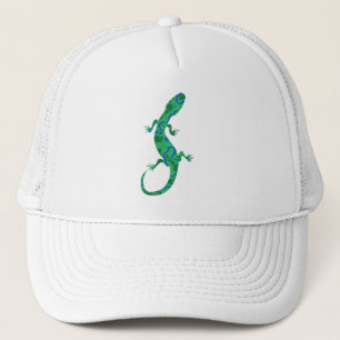 Green Gecko Trucker Hat