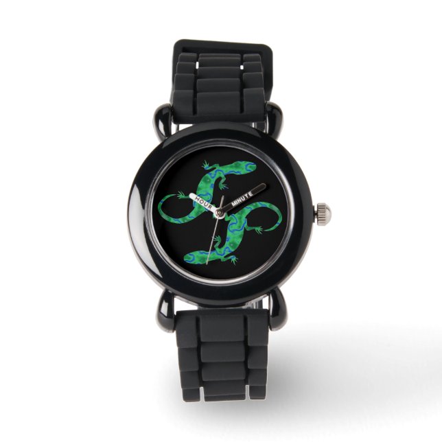 Green Gecko Watch (Front)