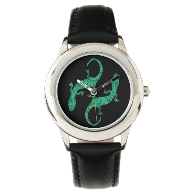 Green Gecko Watch (Front)