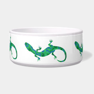green geckos